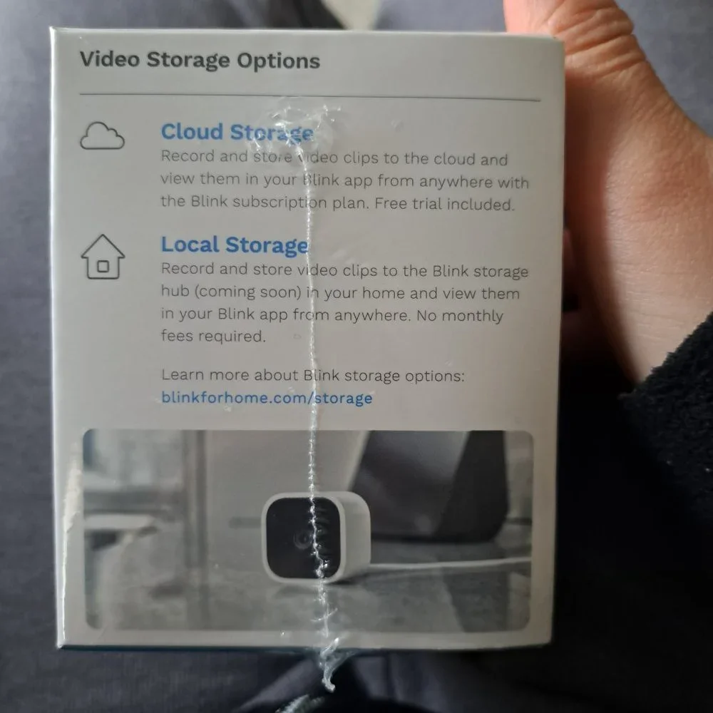 COPY - NWT Blink Mini Indoor Camera